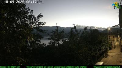 immagine della webcam nei dintorni di Sante Marie: webcam Pescorocchiano