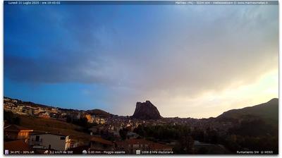 immagine della webcam nei dintorni di Pioppo: webcam Marineo