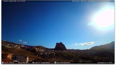 immagine della webcam nei dintorni di Sferracavallo: webcam Marineo