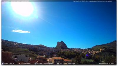 immagine della webcam nei dintorni di Capaci: webcam Marineo