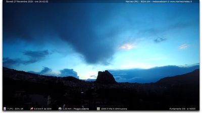 immagine della webcam nei dintorni di Ciminna: webcam Marineo