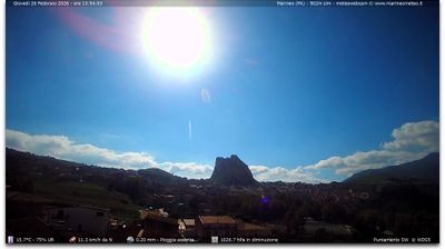 immagine della webcam nei dintorni di Ciaculli: webcam Marineo
