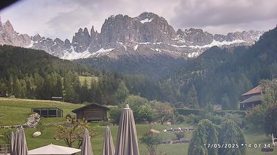 immagine della webcam nei dintorni di Vigo di Fassa: webcam Tires