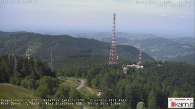 immagine della webcam nei dintorni di Passo del Penice: webcam Bobbio