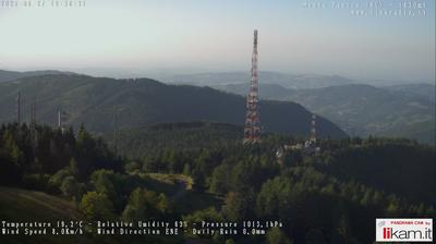 immagine della webcam nei dintorni di Montacuto: webcam Passo del Penice