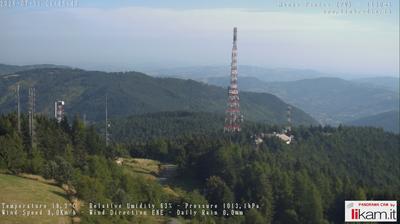 immagine della webcam nei dintorni di Piacenza: webcam Passo del Penice