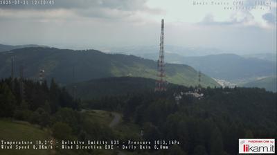 immagine della webcam nei dintorni di Cantalupo Ligure: webcam Passo del Penice