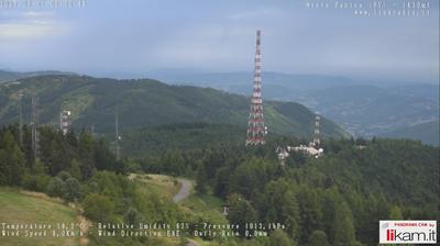 immagine della webcam nei dintorni di Brallo di Pregola: webcam Passo del Penice