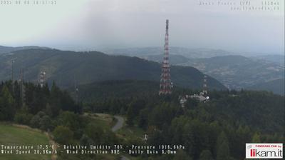 immagine della webcam nei dintorni di Carrega Ligure: webcam Passo del Penice