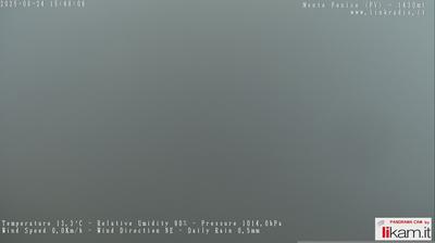 immagine della webcam nei dintorni di Albera Ligure: webcam Passo del Penice