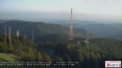 immagine della webcam nei dintorni di Menconico: webcam Passo del Penice