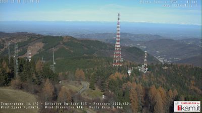 immagine della webcam nei dintorni di Brallo di Pregola: webcam Passo del Penice