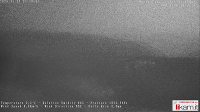 immagine della webcam nei dintorni di Cabella Ligure: webcam Passo del Penice