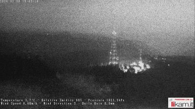 immagine della webcam nei dintorni di Canneto Pavese: webcam Passo del Penice