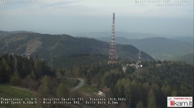 immagine della webcam nei dintorni di Cerignale: webcam Passo del Penice