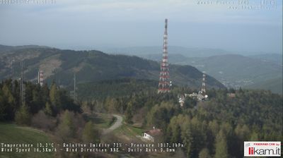 immagine della webcam nei dintorni di Brignano-Frascata: webcam Passo del Penice