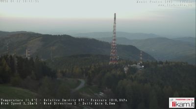 immagine della webcam nei dintorni di Vigolzone: webcam Passo del Penice