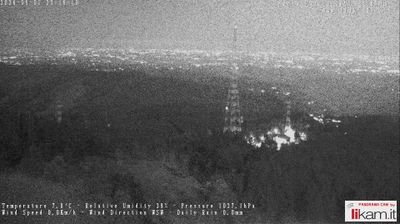 immagine della webcam nei dintorni di Cabella Ligure: webcam Passo del Penice