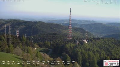 immagine della webcam nei dintorni di Rovegno: webcam Passo del Penice