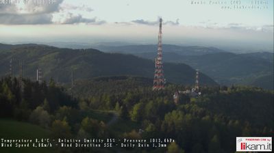 immagine della webcam nei dintorni di Cantalupo Ligure: webcam Passo del Penice