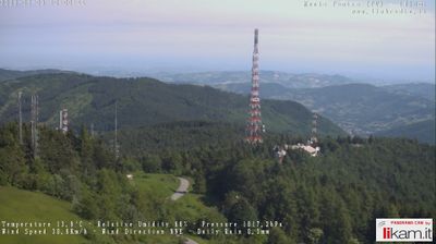 Preview delle webcam di Passo del Penice