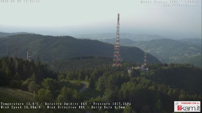 immagine della webcam nei dintorni di Rovegno: webcam Passo del Penice