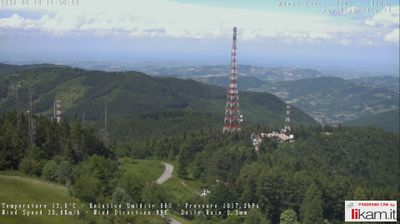 immagine della webcam nei dintorni di Ferriere: webcam Passo del Penice