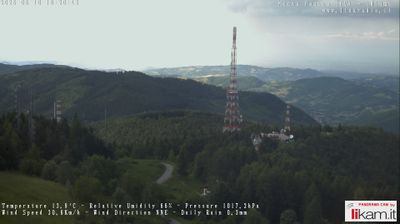 immagine della webcam nei dintorni di Piacenza: webcam Passo del Penice