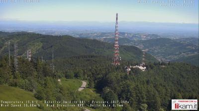 immagine della webcam nei dintorni di Brallo di Pregola: webcam Passo del Penice
