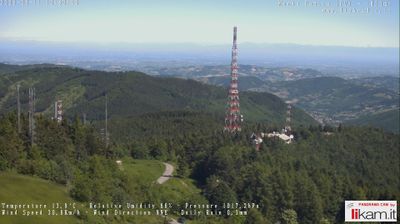 immagine della webcam nei dintorni di Piacenza: webcam Passo del Penice