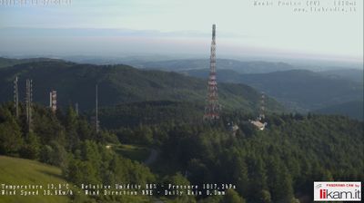 immagine della webcam nei dintorni di Piacenza: webcam Passo del Penice