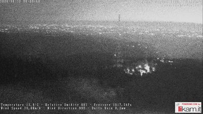 immagine della webcam nei dintorni di Canneto Pavese: webcam Passo del Penice