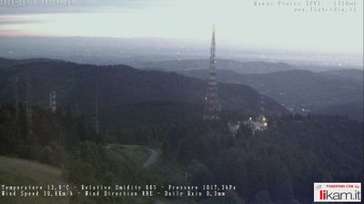 immagine della webcam nei dintorni di Cantalupo Ligure: webcam Passo del Penice