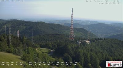 immagine della webcam nei dintorni di Caldirola: webcam Passo del Penice