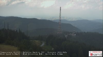 immagine della webcam nei dintorni di Menconico: webcam Passo del Penice