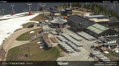 Preview delle webcam di Tesero: Val di Fiemme - Alpe Cermis Lagorai