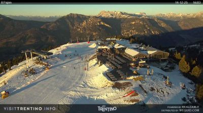 immagine della webcam nei dintorni di Cavalese: webcam Alpe Cermis