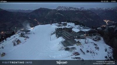immagine della webcam nei dintorni di Borgo Valsugana: webcam Alpe Cermis