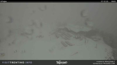 immagine della webcam nei dintorni di Castello Tesino: webcam Alpe Cermis