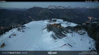 immagine della webcam nei dintorni di Cavalese: webcam Alpe Cermis