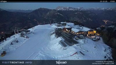 immagine della webcam nei dintorni di Cavalese: webcam Alpe Cermis