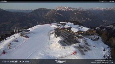 immagine della webcam nei dintorni di Alpe Cermis: webcam Cavalese