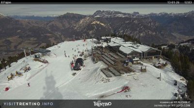 immagine della webcam nei dintorni di Paneveggio: webcam Alpe Cermis