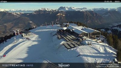 immagine della webcam nei dintorni di Canal San Bovo: webcam Alpe Cermis