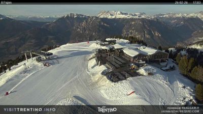 immagine della webcam nei dintorni di Borgo Valsugana: webcam Alpe Cermis