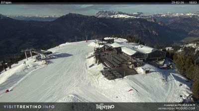 immagine della webcam nei dintorni di Panchià: webcam Alpe Cermis