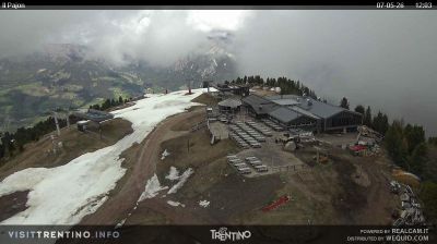 immagine della webcam nei dintorni di Egna: webcam Alpe Cermis
