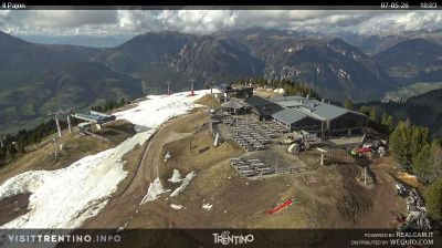 immagine della webcam nei dintorni di Bellamonte: webcam Alpe Cermis