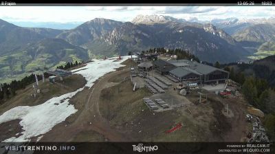 immagine della webcam nei dintorni di Bedollo: webcam Alpe Cermis