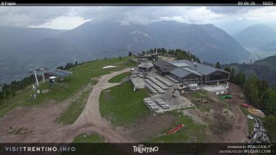 immagine della webcam nei dintorni di Canal San Bovo: webcam Alpe Cermis